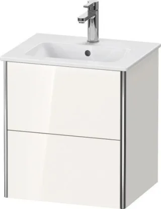 Duravit XSquare Waschtischunterbau wandhängend Weiß Hochglanz 510x418x560 mm - XS430602222 XS430602222