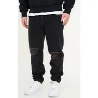 DAILY COTTON Tapered-fit-Jeans DCSAVANETA Herren Lange Hose Jeans Ripped Tapered-Fit