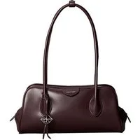 Calvin Klein Schultertasche EMBLEM TRIO SHOULDER BAG, Mini Bag, Henkeltasche in modischer Form mit Schlüsselanhänger
