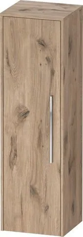 Duravit D-Code Halb-Hochschrank, 1 Tür, Türanschlag links, Glasf.2, Hfb 1 DC1338L10550000