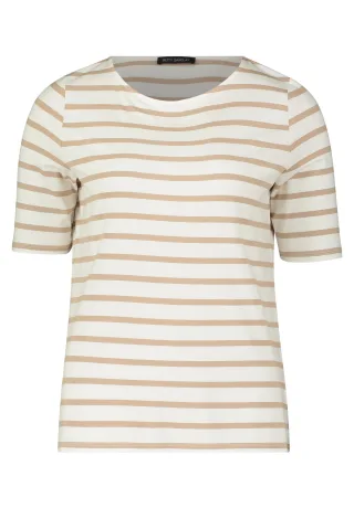 Betty Barclay - Ringelshirt cream/beige - Gr. - 40