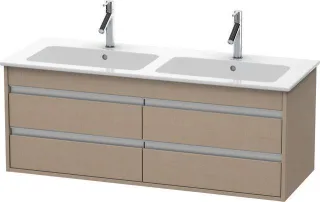 Duravit Ketho Waschtischunterbau wandhängend Leinen Matt 1270x475x480 mm - KT643307575 KT643307575