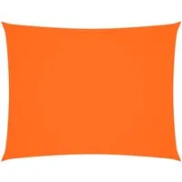 vidaXL Sonnensegel Sonnensegel Oxford-Gewebe Rechteckig 2x3 m Orange, (1-tlg)