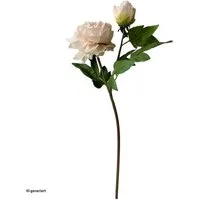 Kunstblume Pfingstrose 23 cm Kunstblume Flora, HTI-Living, Höhe 23 cm, Kunstblume Dekoration