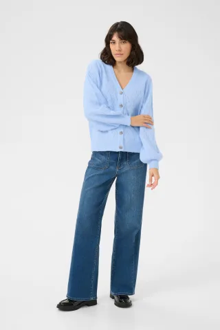 Strickjacke Loose fit blue
