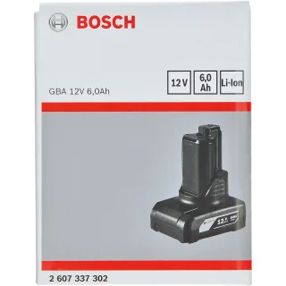 Bosch Akku 12 V-Stab-Li-Ion mit ECP, 6,0 Ah - 2607337302
