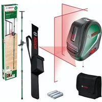 BOSCH Entfernungsmesser UniversalLevel 3 Maxi Set Kreuzlinien-Laser