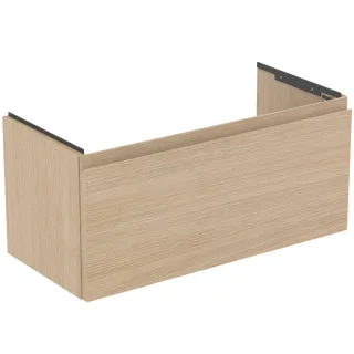 Ideal Standard Möbelwaschtischunterschrank Finesse 800x375x370mm 1 Auszug Eiche weiss, E3377US E3377US