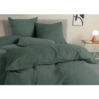 OTTO home Wendebettwäsche Sari3, Musselin, Renforcé, 2 teilig, NEUHEIT: aus 100% Baumwolle in weichem Musselin, Rückseite Renforcé