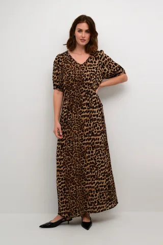 Kleid Regular fit Classic Leopard animal