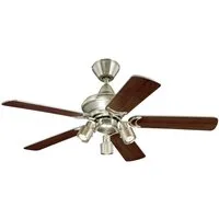 Westinghouse Deckenventilator Westinghouse Deckenventilator Kingston 105 cm mit Licht, Mit Zugschnur