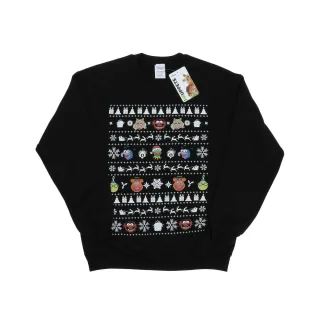 Disney - "The Muppets Christmas Heads" Sweatshirt für Herren (Schwarz)