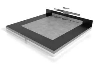 ESS Duschboard S-line 120x110 cm, Komplettset, SBS-line SBS-line