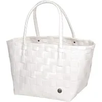Handed By Einkaufsshopper HANDED BY Shopper Paris WHITE Tasche Korb geflochten Öko Schulter