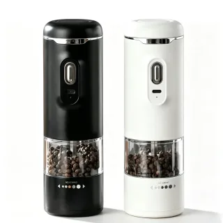 Comfook Electric Pepper Grinder Rechargeable Salt & Pepper Mill with Ceramic Burr 5 Adjustable Grind Settings One-Hand O