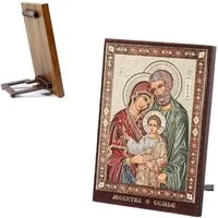 NKlaus Bild Ikone Heilige Familie Holz 8 X 6 Икона Святое Семейство 1070, Religion