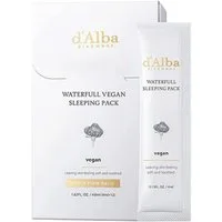 d'Alba Nachtcreme Waterfull Vegan Sleeping Pack 12 x