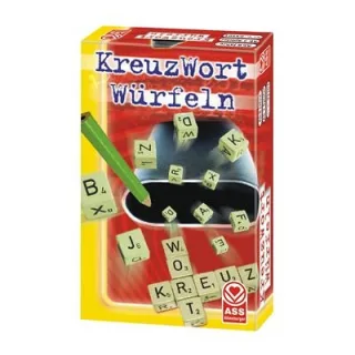 ASS Altenburger Spielkarten 22509671 - KreuzWortWürfeln