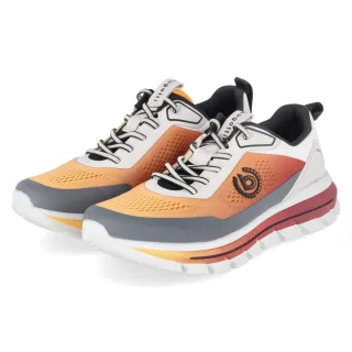 Bugatti Low Sneaker  Orange - Gr. 40 -  Textil