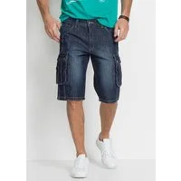 bonprix Bermudas mit Used-Effekt, regular fit, aus Baumwolle