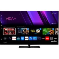 Medion® MD855300 LCD-LED Fernseher (138.8 cm/55 Zoll, 4K Ultra HD, Smart TV, VIDAA TV, Dolby Vision, Dolby Atmos, Netflix, HBO Max, Prime Video, Disney+, WOW)