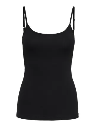 JDY - JDYAVA SINGLET JRS NOOS Black - Gr. - XXL