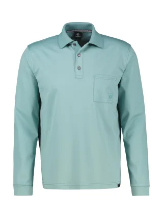 LERROS - POLO-KNOPF ARCTIC BLUE - Gr. - XXXL