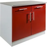 wiho Küchen Unterschrank Kiel 100 cm breit, 50 cm tief