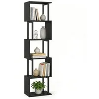 KOMFOTTEU Bücherregal, 5-stufiges Standregal Aufbewahrungsregal