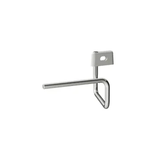 LAUFEN Val Handtuchhalter H3812800040001 17,5cm, für Handwaschbecken, Ablage links, verchromt