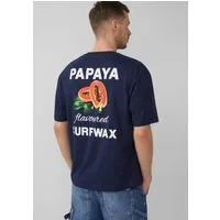 s.Oliver Kurzarmshirt T-Shirt Baumwoll-T-Shirt im Relaxed Fit mit Front- und Rückenprint