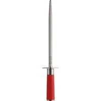 Red Spirit Wetzstahl Standardzug, Messerschärfer rot/silber, 25cm