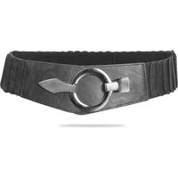 Caspar Taillengürtel GU300 Damen elastischer breiter Stretch Gürtel