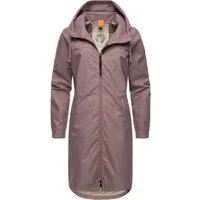 Ragwear Outdoorjacke Belinka Wasserdichte lange und sehr leichte Übergangsjacke