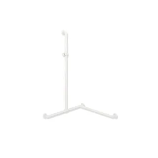 Hewi System 900 Duschhandlauf 900.35.30060AS 1250 x 765 x 765 mm, pulverbeschichtet weiß tiefmatt, Ausführung rechts
