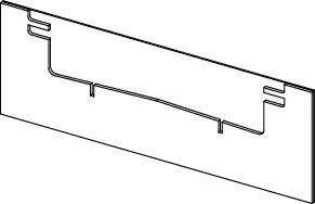Tece drainprofile Schallschutzstreifen f. Ablauf "Norm", "flach" u. "senkrecht", 675004 675004