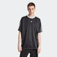 adidas Originals T-Shirt JACQUARD JERSEY lockere Passform, Rundhalsausschnitt, mit klassischem Trefoil Logo