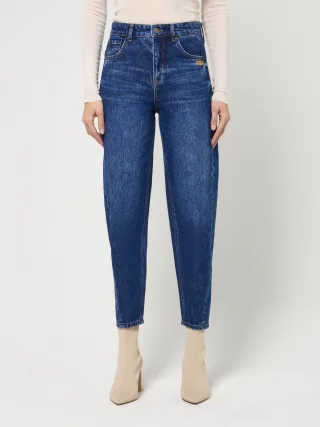 GANG Damen Jeans 94BLAKE - balloon fit Jeans auth. darkblue