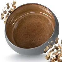Moritz & Moritz Servierschale SOLID Servierschüssel - Beige, Steinzeug, (Set, 1-tlg), Spülmaschinengeeignet