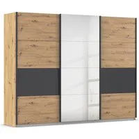 OTTO home Kleiderschrank Mehrzweckschrank Aktenschrank Möbel Mietswohnung Schlafzimmer CORTONA (Breiten 203/271/315/360 cm, Höhen 210/229 cm) inkl. Inneneinteilung, 2 Stoffboxen extra Einlegeböden MADE IN GERMANY