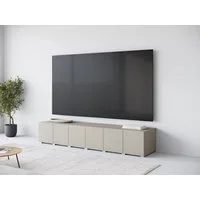 OTTO home Lowboard Denver Erlebe die Weltmeisterschaft im XXL-Format (1 St), Elegantes TV-Möbel 220 cm, speziell für bis zu 98-Zoll Fernseher