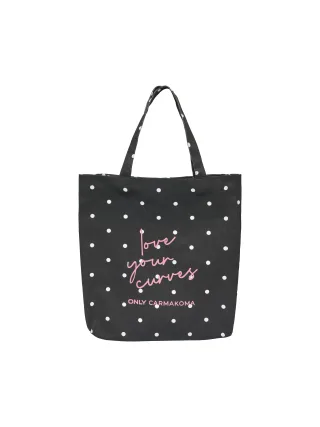 ONLY CARMAKOMA - CARCASSY TOTE BAG WVN Black