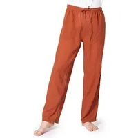 PANASIAM Stoffhose Sommerhose PaSalu extra dünner Stoff für die sehr heißen Tage 100% Baumwolle Unisex Freizeithose für Damen & Herren Relaxhose