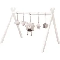 roba® Spielbogen Spieltrapez, Spiel-und Greiftrainer nach Montessori, mit Spielset für Babys