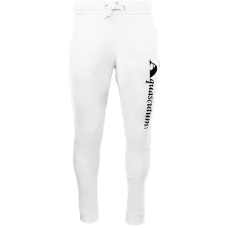 Weisse Aquascutum-Trainingshose mit Logo