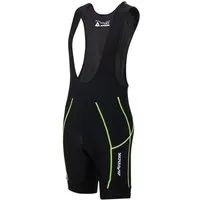 Airtracks Fahrradhose Herren Fahrradhose mit Träger Kurz Pro komfort Radhose mit 3D Air & Quick Dry Funktion » S M L XL XXL XXXL «