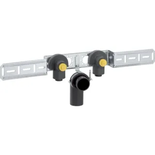 Geberit PushFit Anschlusswinkel 90Gr vormont. 651288001