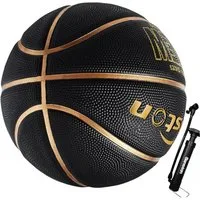 LuxusKollektion Basketball Basketball Größe 7 mit Pumpe, Outdoor Basketbälle, Anti-Rutsch & Grip