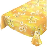 ANRO Tischdecke Wachstuchtischdecke Gartentischdecke Wachstischdecke (Einzelstück 1-tlg), Glatt 140x100cm wasserabweisend