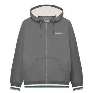 Lambretta - Hoodie mit durchgehendem Reißverschluss für Herren (Eisen)